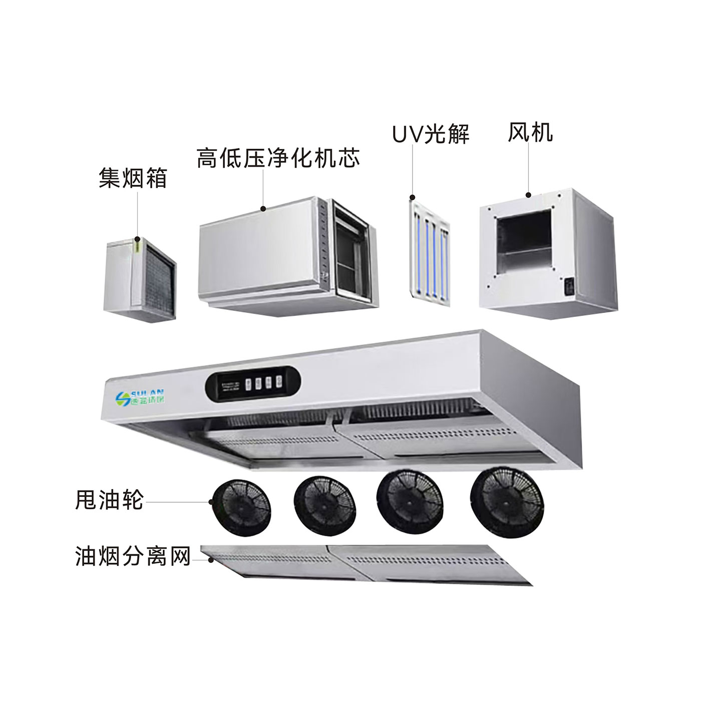烟罩一体机2